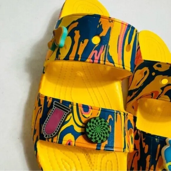 Crocs X Diplo Trippy Two Strap Sandals