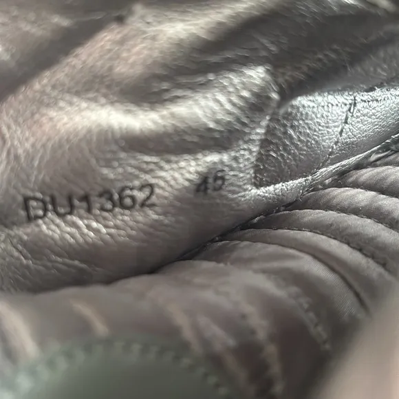 D&amp;G Silver High-Top Sneakers with Velcro Straps
