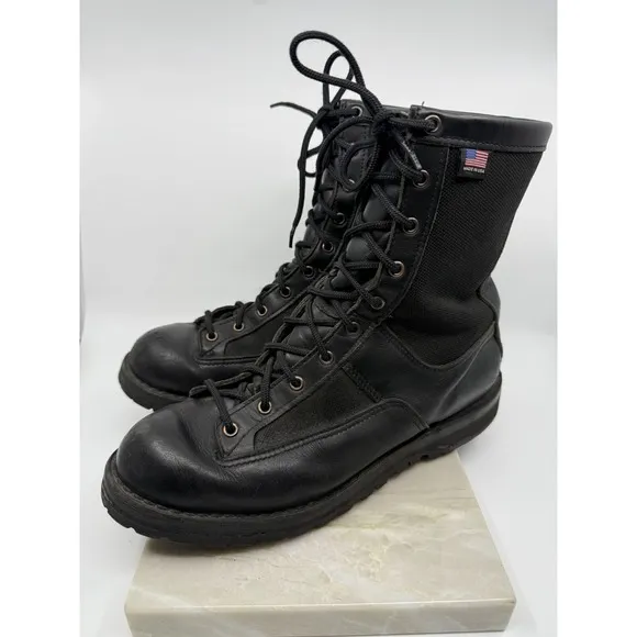 Danner Mens Acadia 69210 Black Combat Boot 11.5EE Gore-Tex Made In USA Workwear