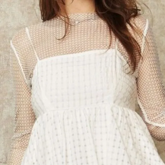 Davi &amp; Dani Checker Print Side Pockets Textured Mini Dress