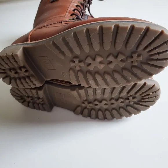 Denver Hayes  Lauren Tall Lace up with Zipper winter boots