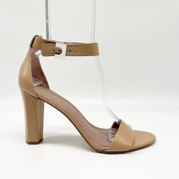 DIANE VON FURSTENBERG Chainlink Leather Sandals