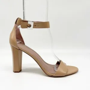 DIANE VON FURSTENBERG Chainlink Leather Sandals