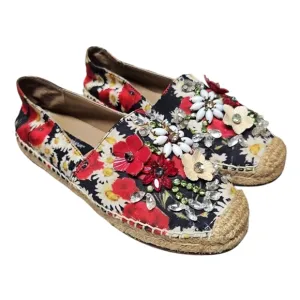 DOLCE &amp; GABBANA | Floral Espadrilles in Size EU 39 / US 9