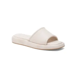DOLCE VITA Ivory Made In Brazil Leather Aisha Sandals
