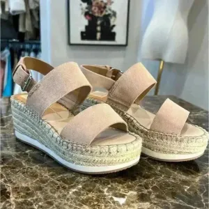 Dolce Vita Mauri Espadrilles Sandal Peach Size 7.5M