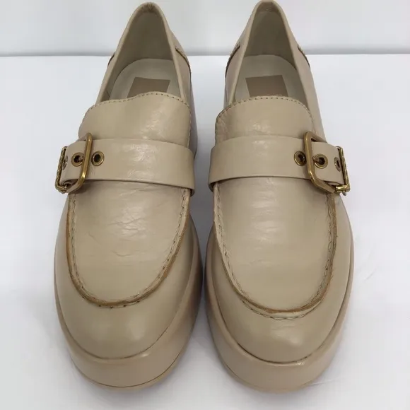 Dolce Vita NWOT Yonder Loafer Crinkle Patent Leather Platform Loafer Size 8
