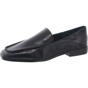 Dolce Vita Womens Beny Black Cushioned Footbed Suede Loafers New