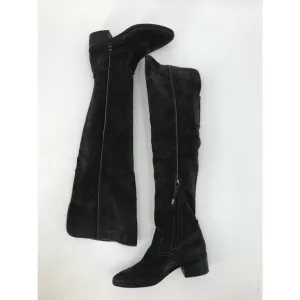 Dolce Vita Women's Gray Suede Knee High Boots Size 6