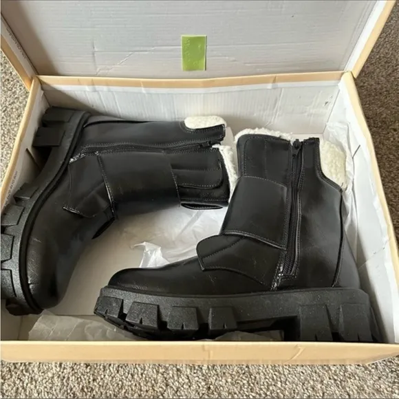 Dolls Kill x Yoki “Beat the Forecast” Combat Boots