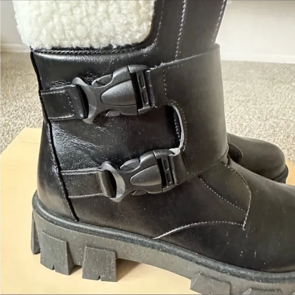 Dolls Kill x Yoki “Beat the Forecast” Combat Boots