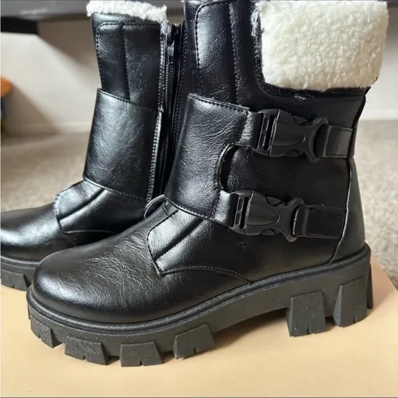 Dolls Kill x Yoki “Beat the Forecast” Combat Boots