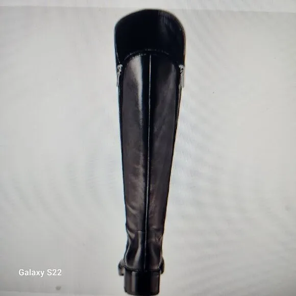 Donald Pliner Women's Soffie Black Leather Boots. NWOT. Size 5.5
