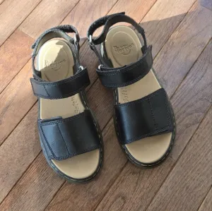 Dr. Martens Black Kids Sandals