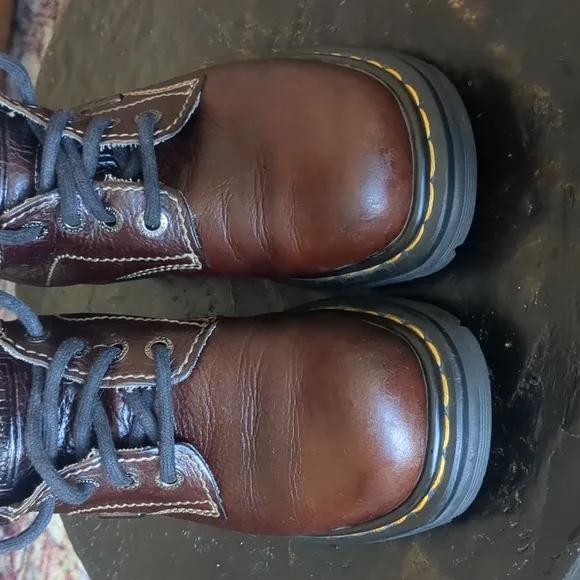 Dr. Martens Brown Leather Boots Vintage