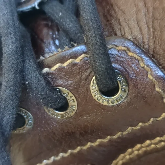Dr. Martens Brown Leather Boots Vintage