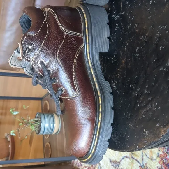 Dr. Martens Brown Leather Boots Vintage