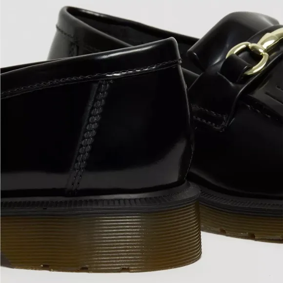 Dr. Martens NWOB Adrian Snaffle Smooth Leather Kiltie Loafers Women’s Size 7-7.5