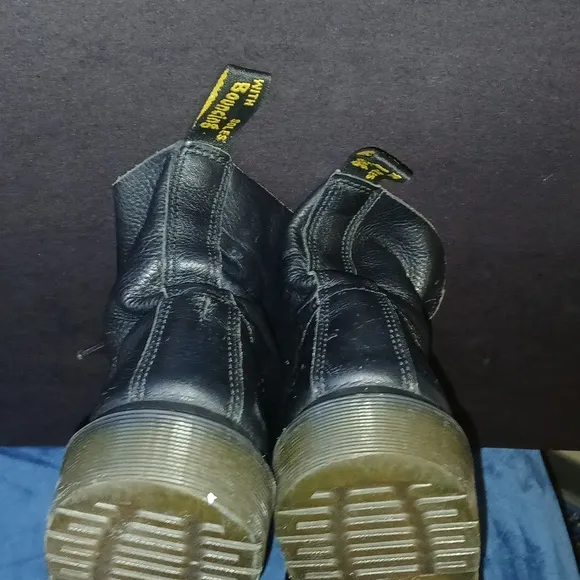 Dr. Martens Pascal Distressed Black Boots