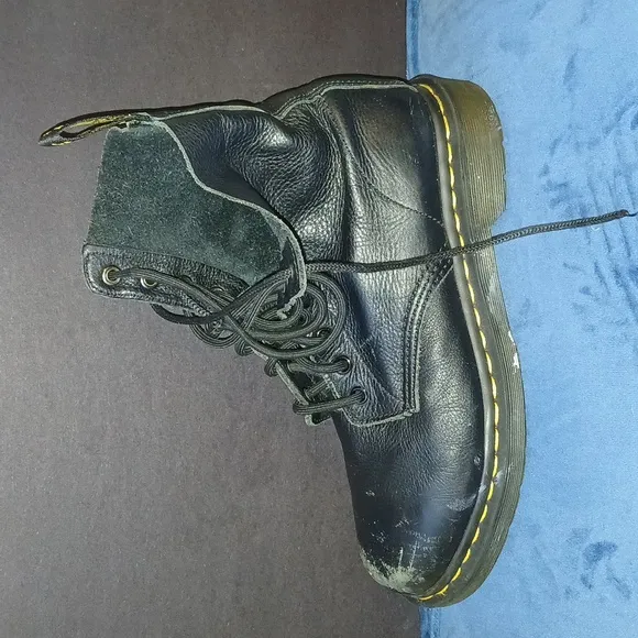 Dr. Martens Pascal Distressed Black Boots