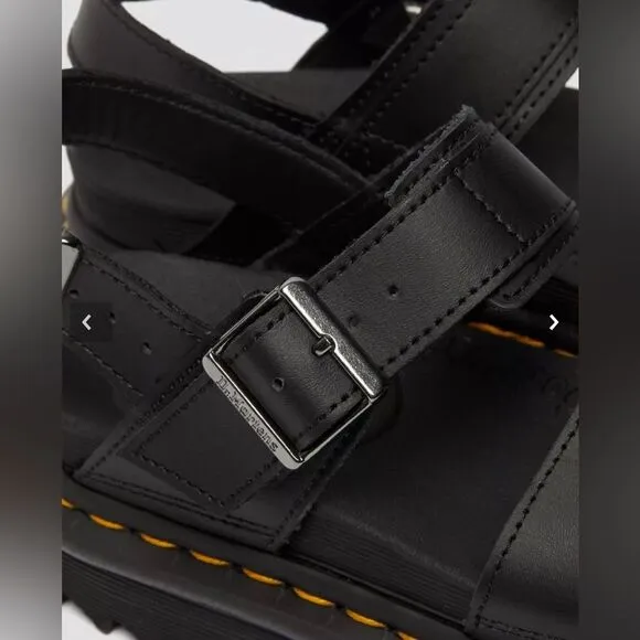 🆕 DR. MARTENS | Voss Women’s Leather Strap Sandals Size 7 NWOT