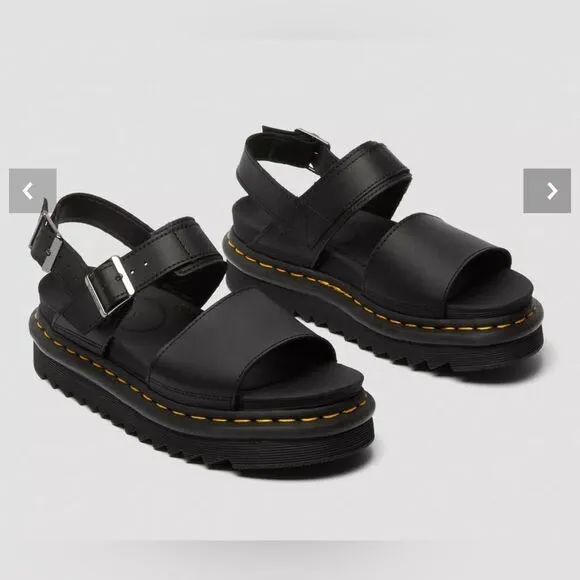 🆕 DR. MARTENS | Voss Women’s Leather Strap Sandals Size 7 NWOT
