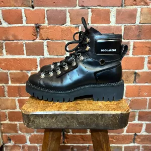 DSQUARED combat boots 40