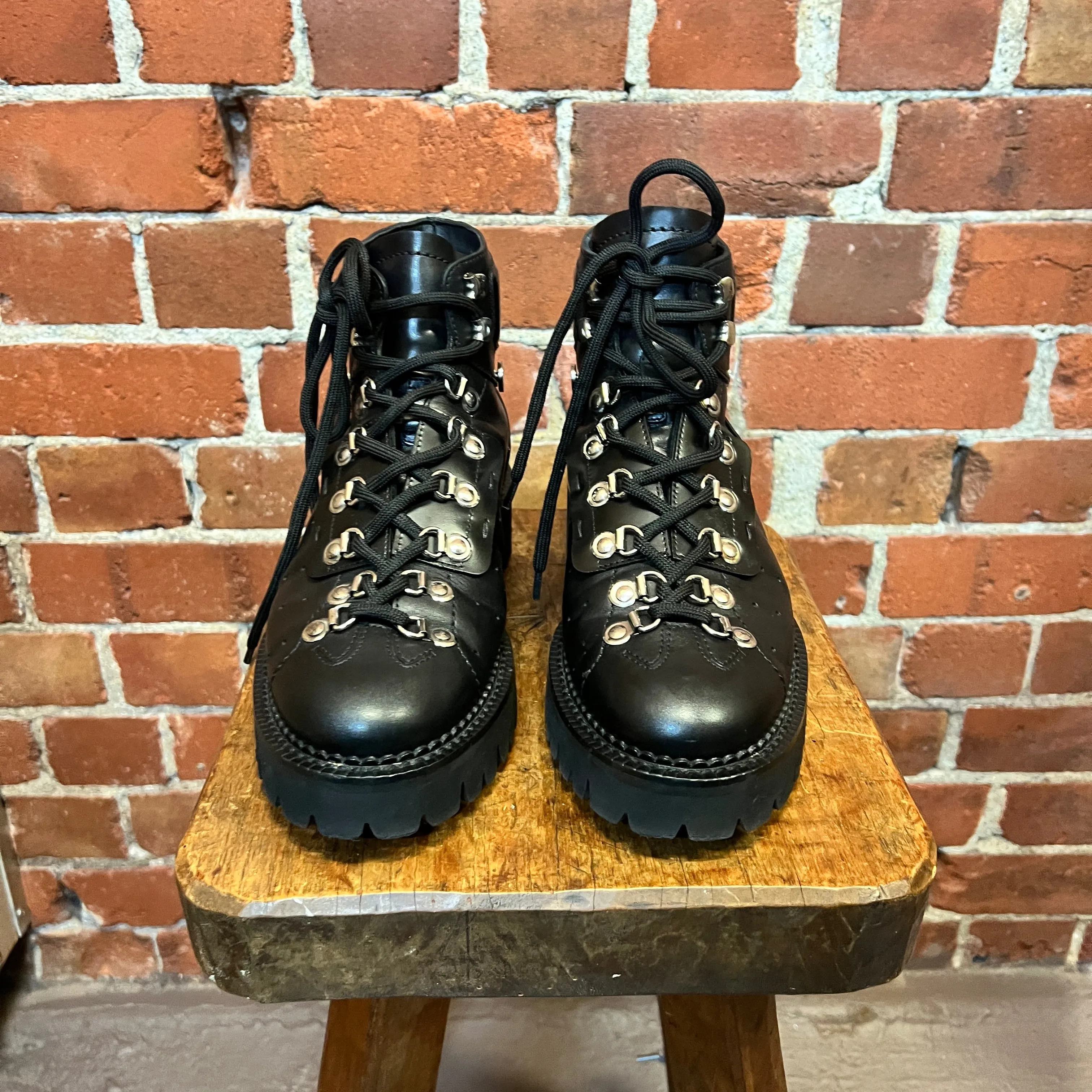 DSQUARED combat boots 40