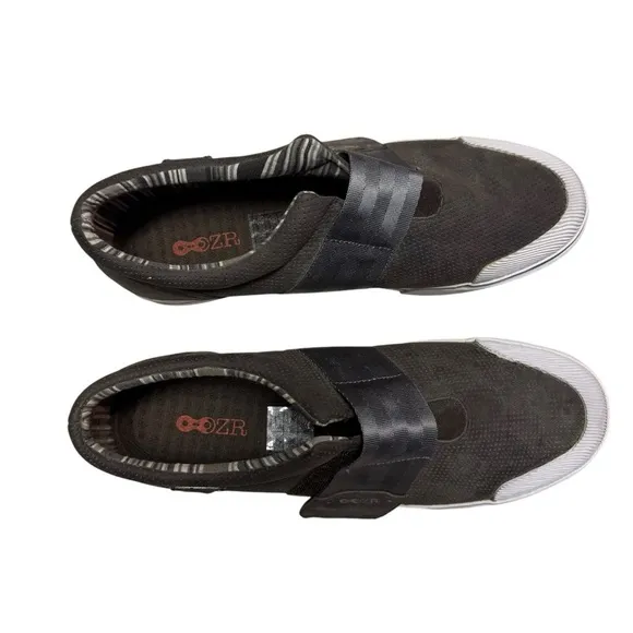 DZR mens Jetlag Urban Cycling Sneakers Black Adjustable Strap size 13.5-14 EU 47