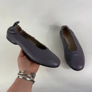 Ecco Danish Design Anine Flats Women's 8.5 Purple Pull-On Classic Ballet Shoes