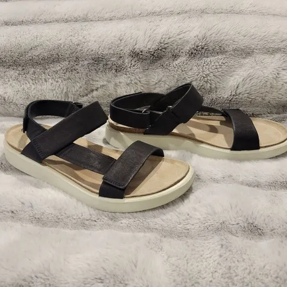 Ecco Corksphere strap sandals, size 41/10