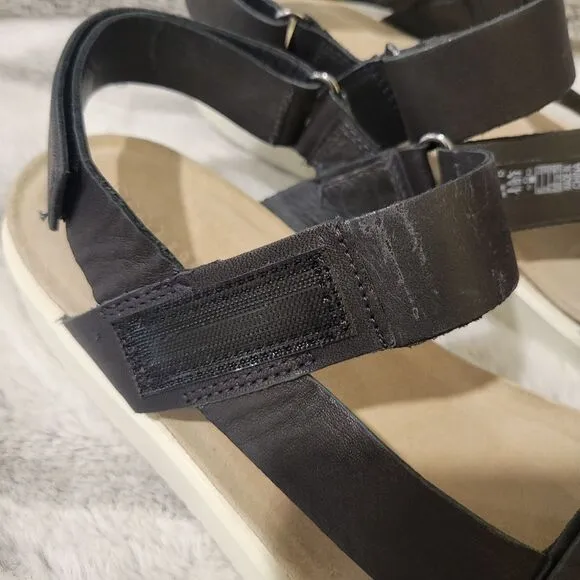 Ecco Corksphere strap sandals, size 41/10