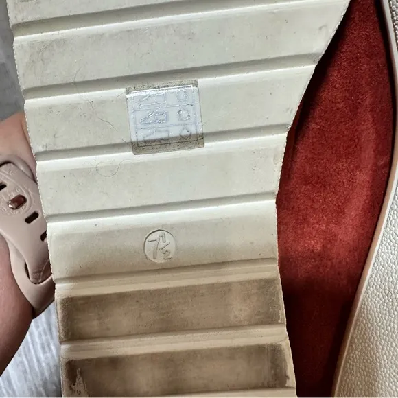 Eileen Fisher Humor Suede Wedge Ballet Flats 7.5