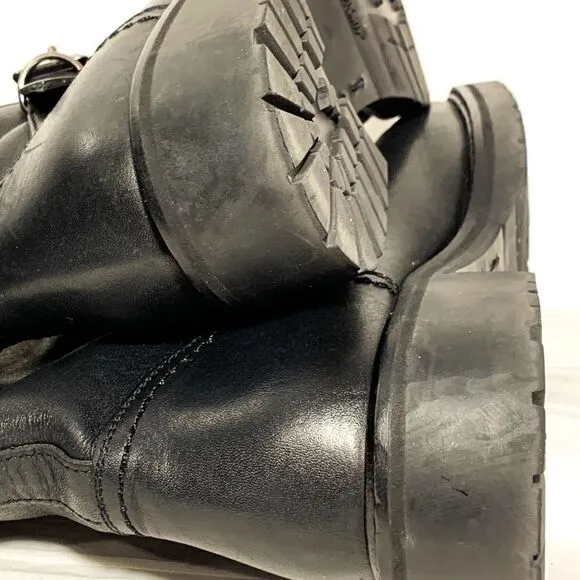 EUC Cole Hahn Moto Boots