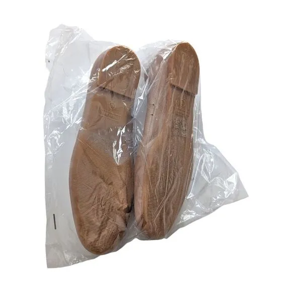 Everlane Ballet Flats Italian Leather Day Glove Shoe sz 11 in Neutral Mocha NWOB