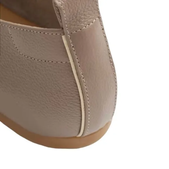 Everlane Ballet Flats Italian Leather Day Glove Shoe sz 11 in Neutral Mocha NWOB