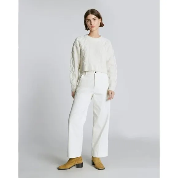 Everlane The City Boot in Toasted Almond Suede 8 New Womens Booties