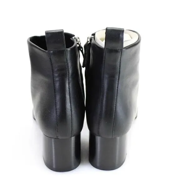 Everlane The Day Ankle Boot Italian Leather in Black New