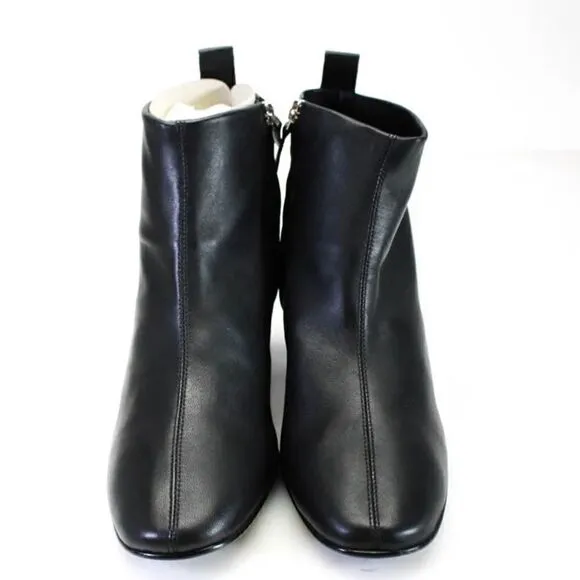 Everlane The Day Ankle Boot Italian Leather in Black New