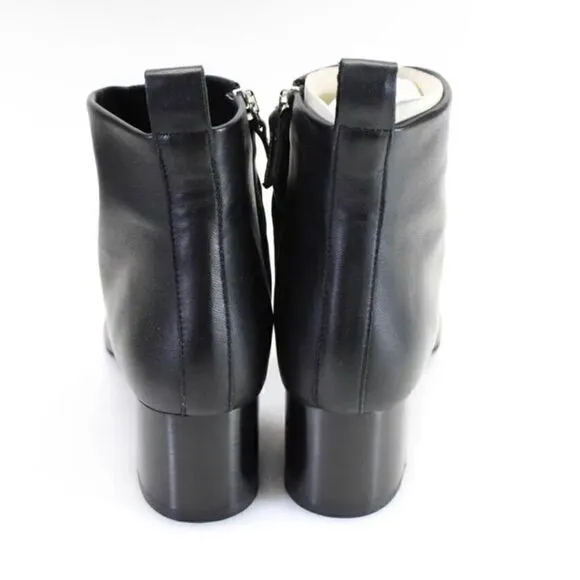 Everlane The Day Ankle Boot Italian Leather in Black NEW