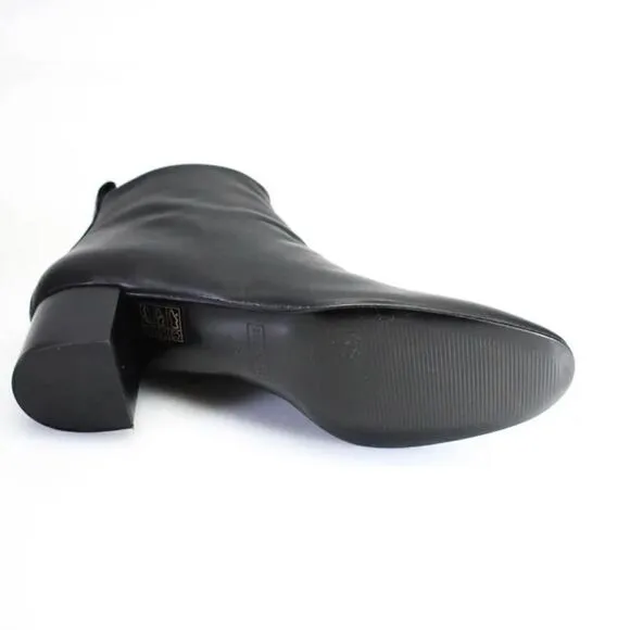 Everlane The Day Ankle Boot Italian Leather in Black New