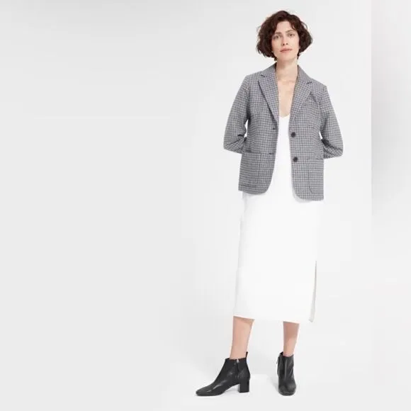 Everlane The Day Ankle Boot Italian Leather in Black NEW