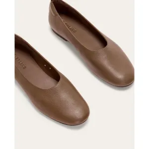 Everlane The Day Glove in Cocoa Leather 10.5 New Womens Shoes Loafer Flats