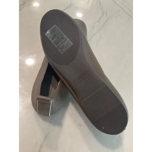 Everlane The Day Glove in Cocoa Leather 10.5 New Womens Shoes Loafer Flats