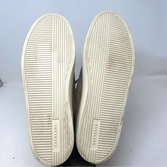 Everlane The Desert Shoe in Sepia Suede Taupe Size 12 Genuine suede
