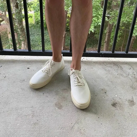 Everlane The Forever Sneaker in White Mens New Athletic Shoes