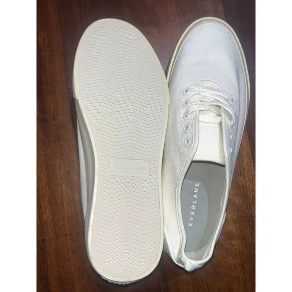 Everlane The Forever Sneaker in White Mens New Athletic Shoes