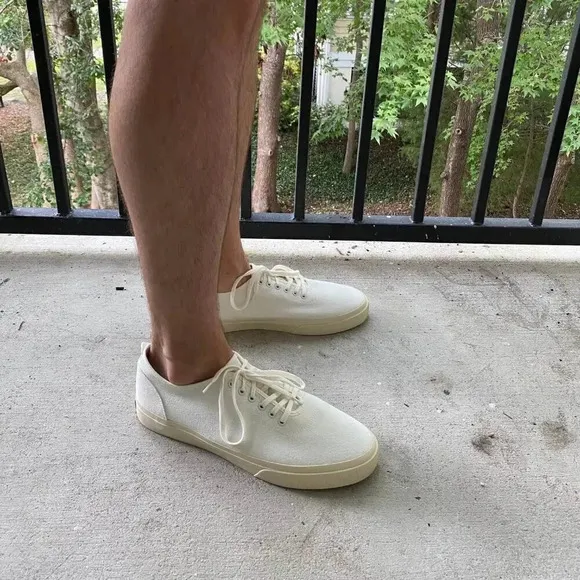 Everlane The Forever Sneaker in White Mens New Athletic Shoes