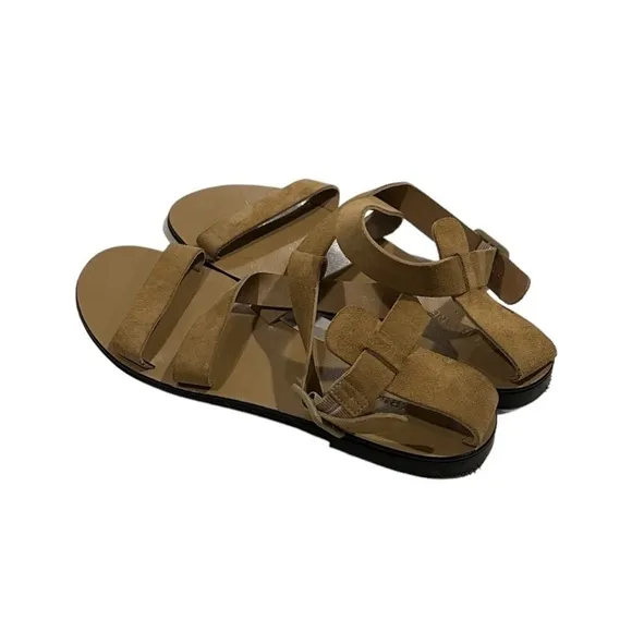Everlane the modern wrap leather strap sandals