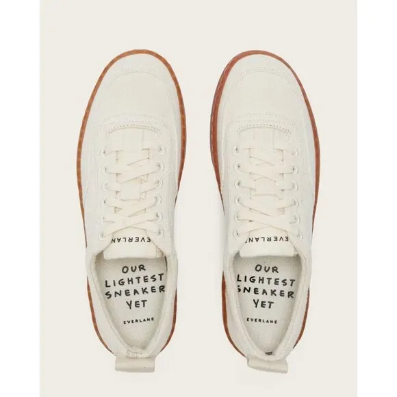 Everlane The Tread-Bare Sneakers in Canvas 9 New Womens Athletic Shoe